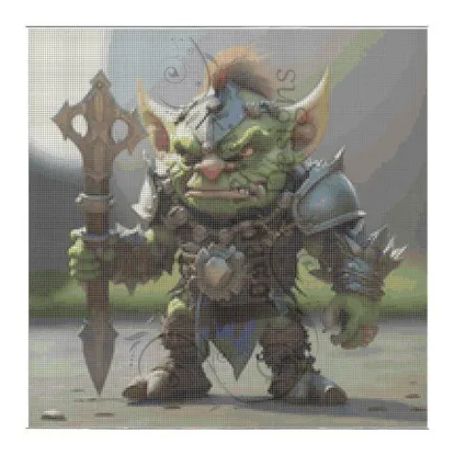 Afbeeldingen van Machtige Goblin - Diamond painting - Josephiena.nl - DP-011
