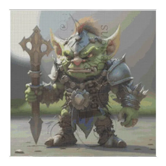 Afbeeldingen van Machtige Goblin - Diamond painting - Josephiena.nl - DP-011