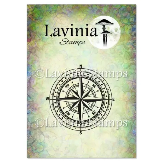 Afbeeldingen van Compass Small Stamp - Lavinia Stamps - LAV808