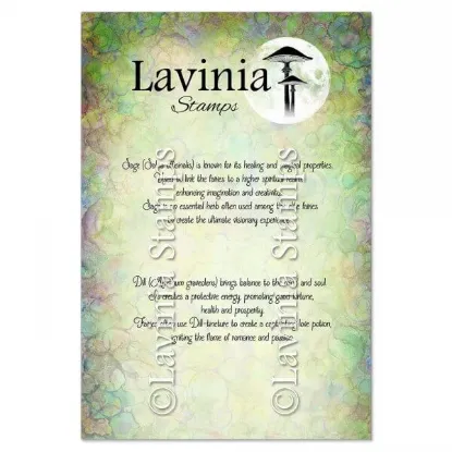 Afbeeldingen van Dill & Sage Words - Lavinia Stamps - LAV940