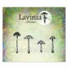 Afbeeldingen van Purple Cap Mushrooms  - Lavinia Stamps - LAV974