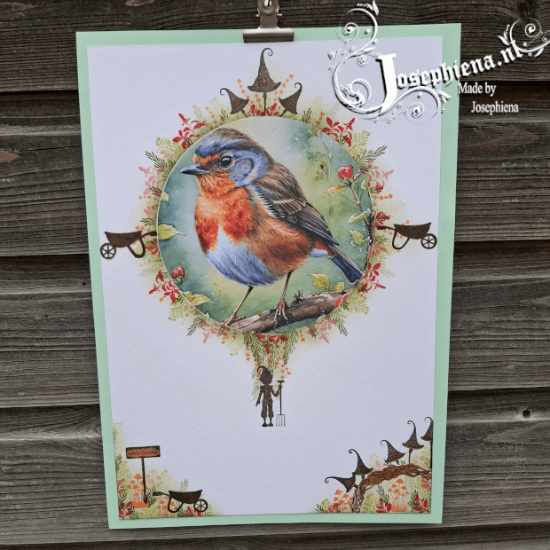 Afbeeldingen van Wheelbarrow - Lavinia Stamps - LAV954