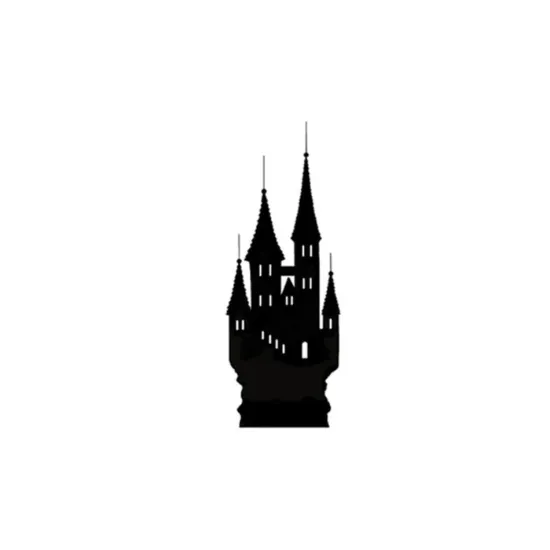 Afbeeldingen van Silhouette Castle (miniature) - Lavinia Stamp - LAV215