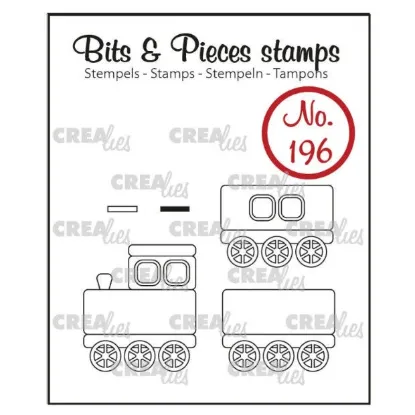 Afbeeldingen van Trein + wagons - Bits & Pieces