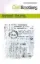 Afbeeldingen van CraftEmotions clearstamps 6x7cm - Achtergrond tekst design