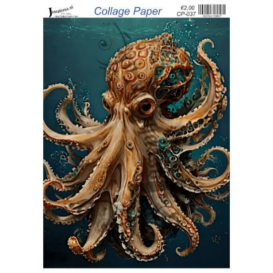 Afbeeldingen van Diep in de zee #2 - Josephiena's collage paper - CP-037