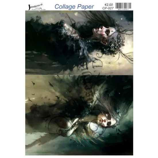 Picture of Fallen Angel #6 - Josephiena's collage paper - CP-027