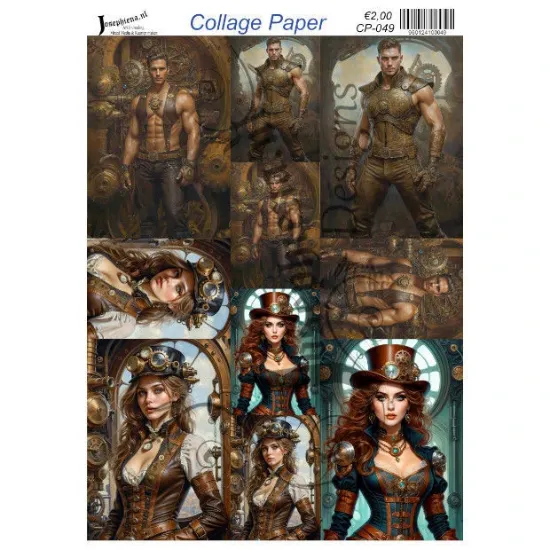 Picture of Dark fantasy - Josephiena's collage paper - CP-155