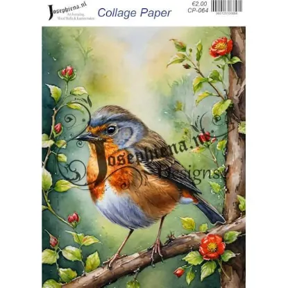 Picture of Birds #1 - Josephiena's collage paper - CP-064