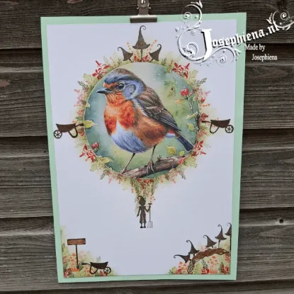 Picture of Birds #1 - Josephiena's collage paper - CP-064