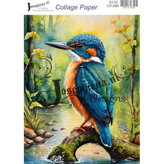 Afbeeldingen van Vogels #3 - Josephiena's collage paper - CP-066