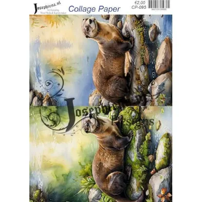 Afbeeldingen van Wild life #10 - Josephiena's collage paper - CP-095