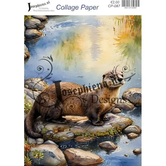 Afbeeldingen van Wild life #2 - Josephiena's collage paper - CP-087