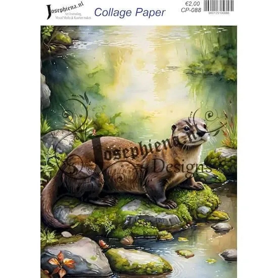Afbeeldingen van Wild life #3 - Josephiena's collage paper - CP-088