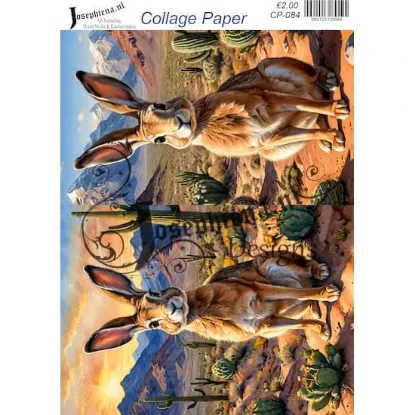 Afbeeldingen van Woestijndieren #10 - Josephiena's collage paper - CP-084