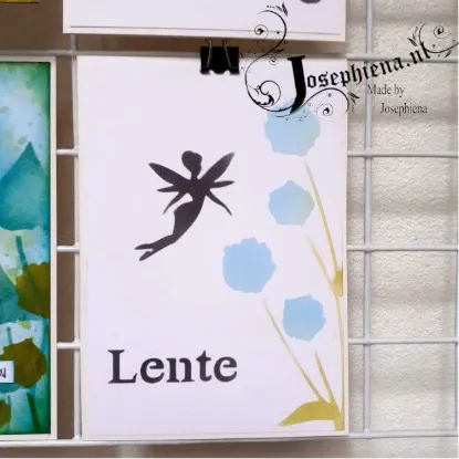 Afbeeldingen van Bloemetje - Stencil van Josephiena`s - A6S069