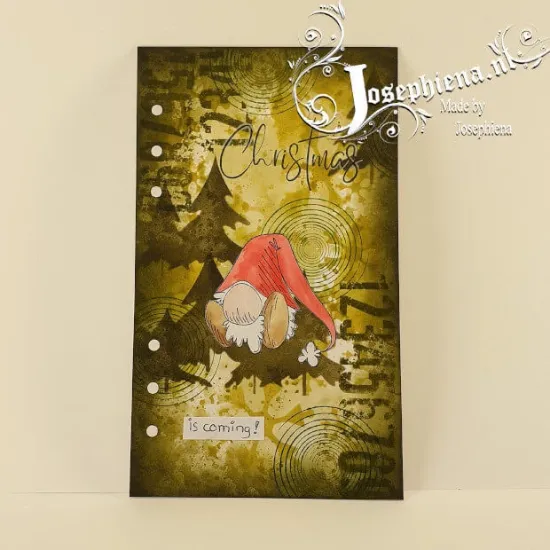 Afbeeldingen van Denneboom - stencil - A6S056