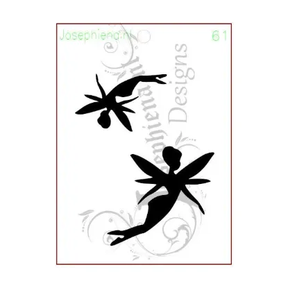 Afbeeldingen van Fee 2 - stencil - A6S061