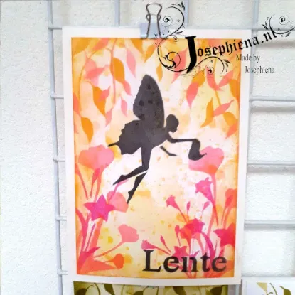 Afbeeldingen van Lelietje - Stencil van Josephiena`s - A6S068