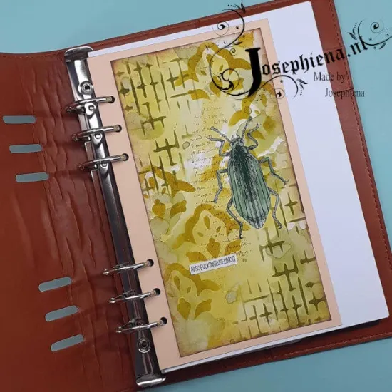 Afbeeldingen van Patroon 49 - stencil - A6S049