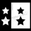 Picture of Stars - figure stencil - A6F007