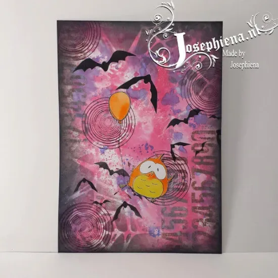 Afbeeldingen van Vleermuizen - stencil - A6S055