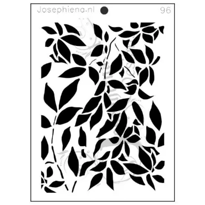 Afbeeldingen van Bladeren - Josephiena's stencil A5 - A5S096