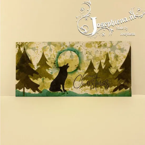 Afbeeldingen van Dennebomen - Josephiena's stencil A5 - A5S056