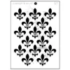 Afbeeldingen van Fleur de lis - Josephiena's stencil A5 - A5S097