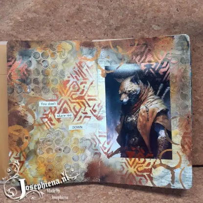 Afbeeldingen van Patroon 106 - Josephiena's stencil A5 - A5S106