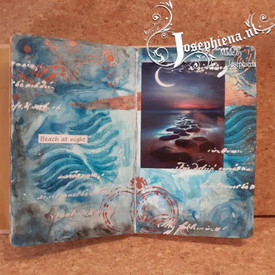 Picture of Pattern 107 - Josephiena's stencil A5 - A5S107