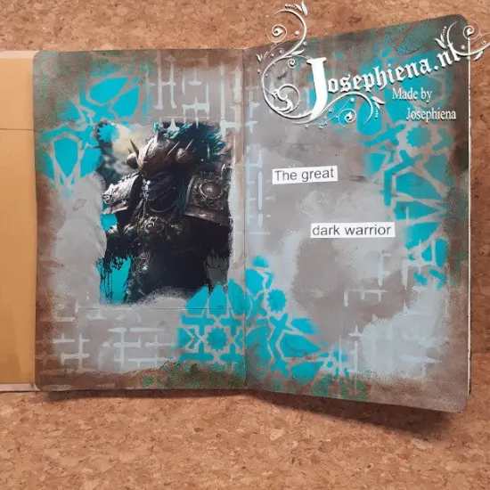 Afbeeldingen van Patroon 32 - Josephiena's stencil A5 - A5S032