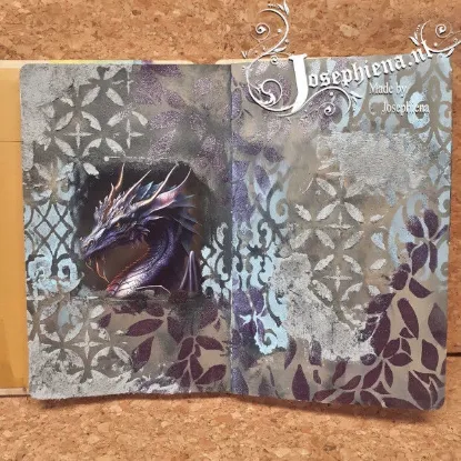 Afbeeldingen van Patroon 33 - Josephiena's stencil A5 - A5S033