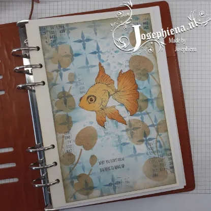 Afbeeldingen van Patroon 82 - Josephiena's stencil A5 - A5S082