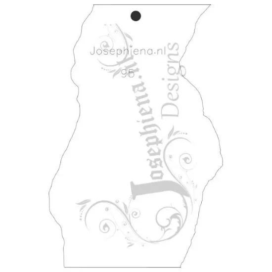 Afbeeldingen van Randen - Josephiena's stencil A5 - A5S095