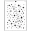Picture of Starry night - Josephiena's stencil A5 - A5S098