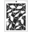 Afbeeldingen van Swamp leaves - Josephiena's stencil A5 - A5S104