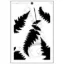 Picture of Ferns - Josephiena's stencil A5 - A5S076