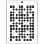 Afbeeldingen van worn dots - Josephiena's stencil A5 - A5S084