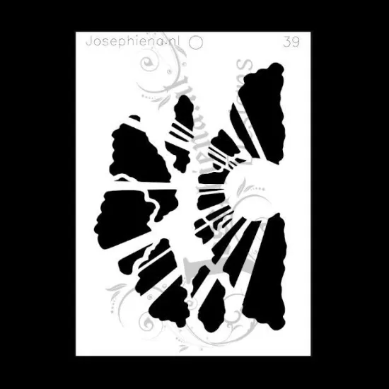 Afbeeldingen van Zonsopkomst - Josephiena's stencil A5 - A5S039