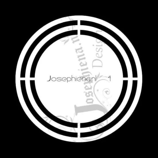 Afbeeldingen van Cirkel - Kaart-sjabloon - Josephiena`s Design - C4