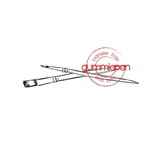 Afbeeldingen van Kwasten - stempels