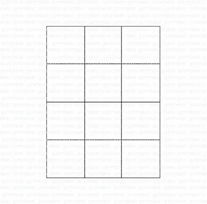 Picture of Christmas Sleigh - stamp - Gummiapan