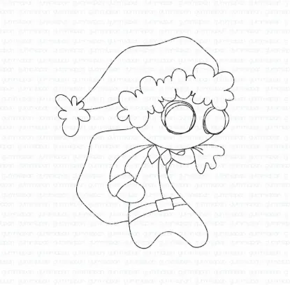 Afbeeldingen van Saint Nick - stempel