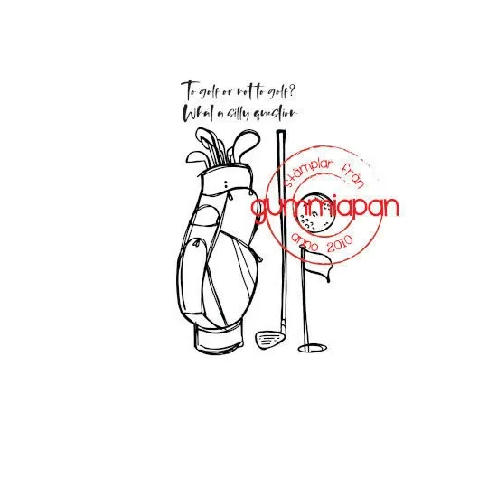 Afbeeldingen van Golf set - stempels