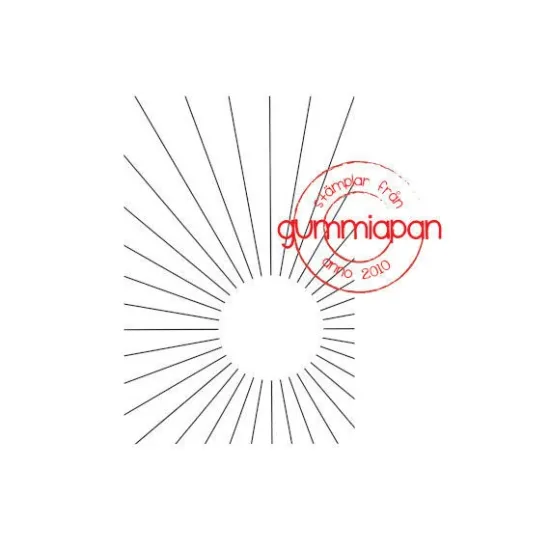 Afbeeldingen van Zonnestraal achtergrond - stempel