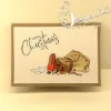 Afbeeldingen van Tas van de kerstman - stempel - Gummiapan