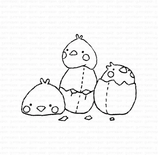 Afbeeldingen van Nieuwe Mochi - stempel - Gummiapan