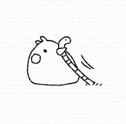 Afbeeldingen van Kleine Mochi-snack - stempel - Gummiapan