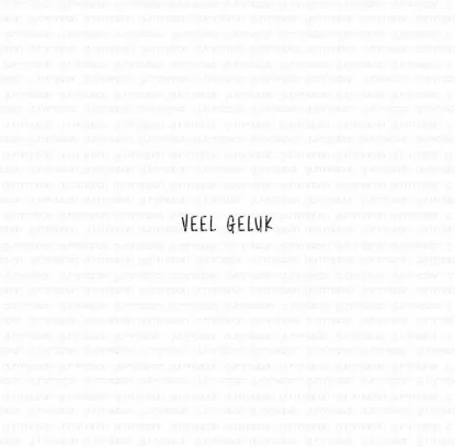 Afbeeldingen van Veel geluk - tekst-stempel - Gummiapan